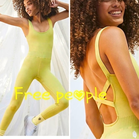 Free People Pants - NWOT FP Movement Good Karma Onesie